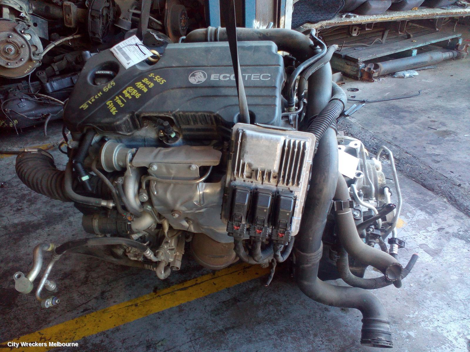HOLDEN ASTRA TRANS/GEARBOX, AUTO, PETROL, 1.4, TURBO, BK-BL, 09/2016 - 12/2020 - Image 3