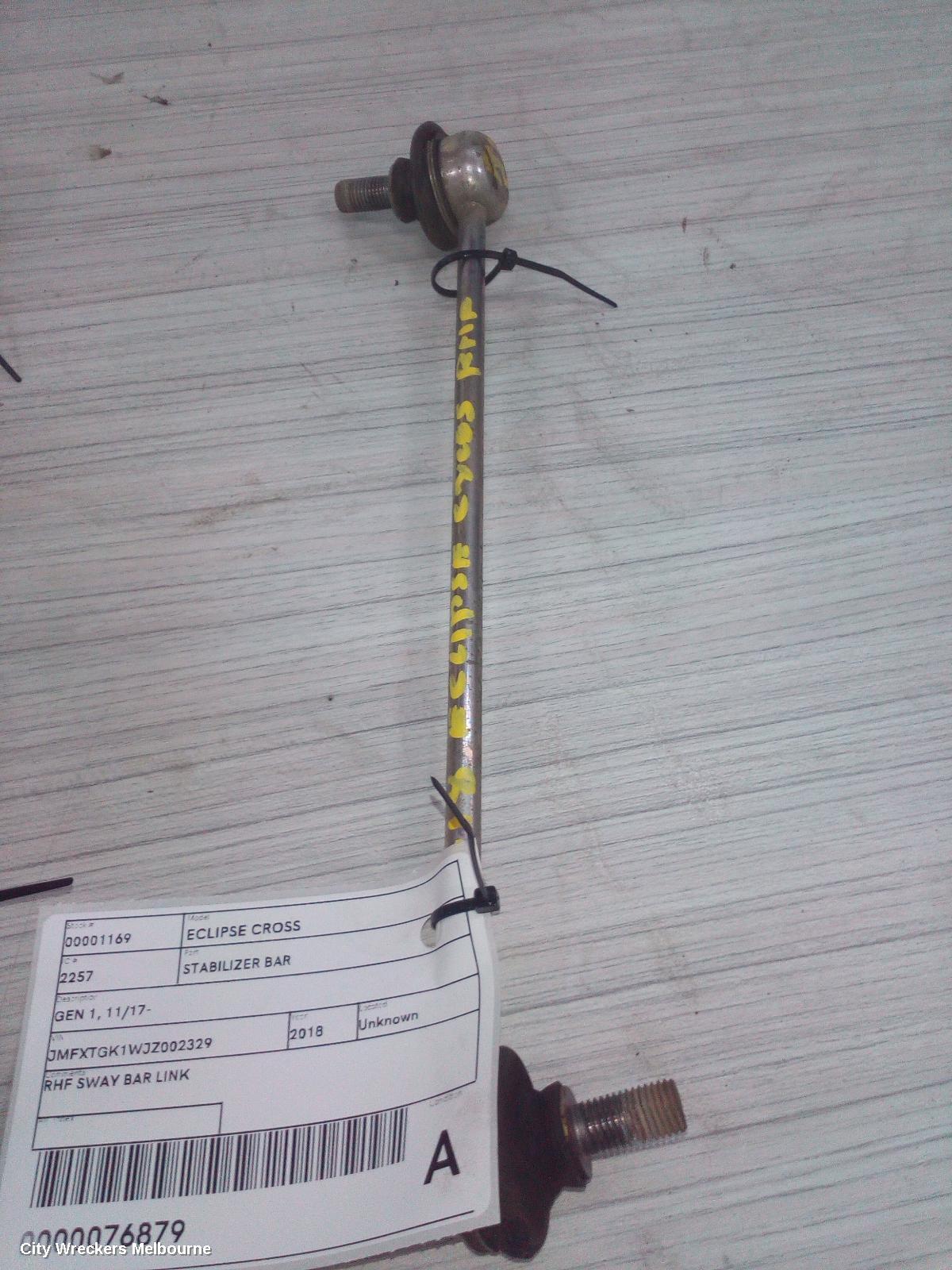 MITSUBISHI ECLIPSE CROSS STABILISER BAR, GEN 1, 11/2017 ONWARDS - Image 1