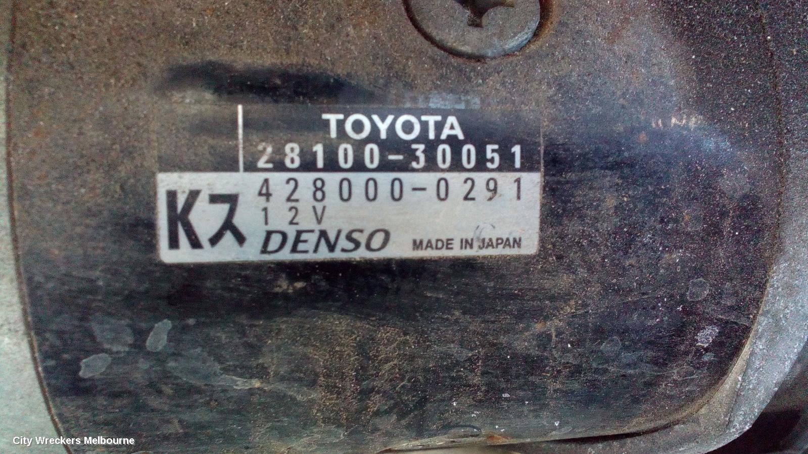 TOYOTA HIACE STARTER, DIESEL, 3.0, 1KD-FTV, TURBO, AUTO T/M TYPE, KDH, 09/2006 - 04/2019 - Image 1