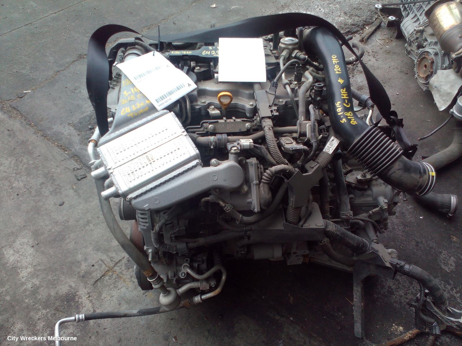 TOYOTA C-HR ENGINE, PETROL, 1.2, 8NR-FTS, TURBO, GEN 1, 12/2016 ONWARDS - Image 1