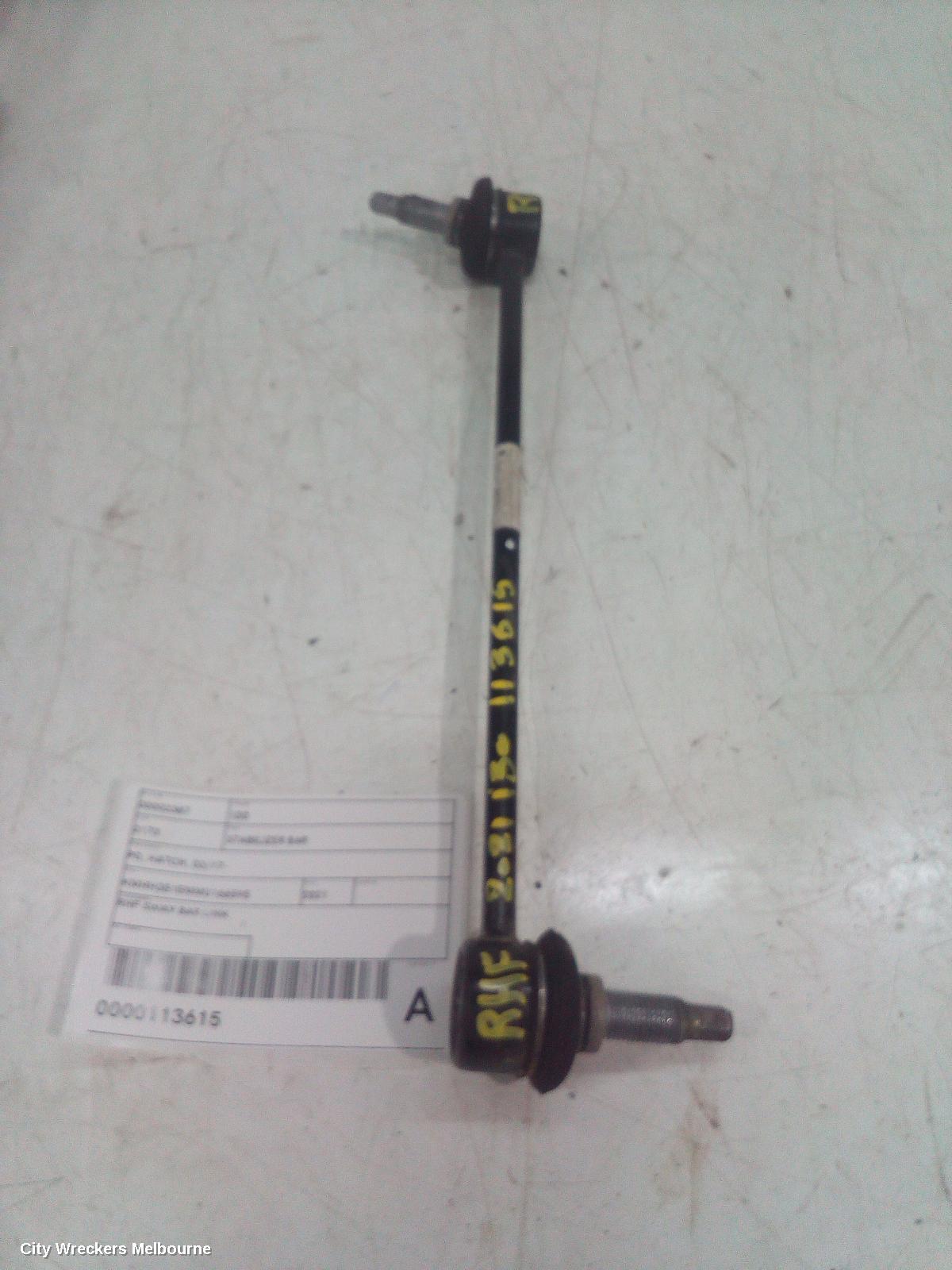 HYUNDAI I30 STABILISER BAR, PD, HATCH, 03/2017 ONWARDS - Image 1