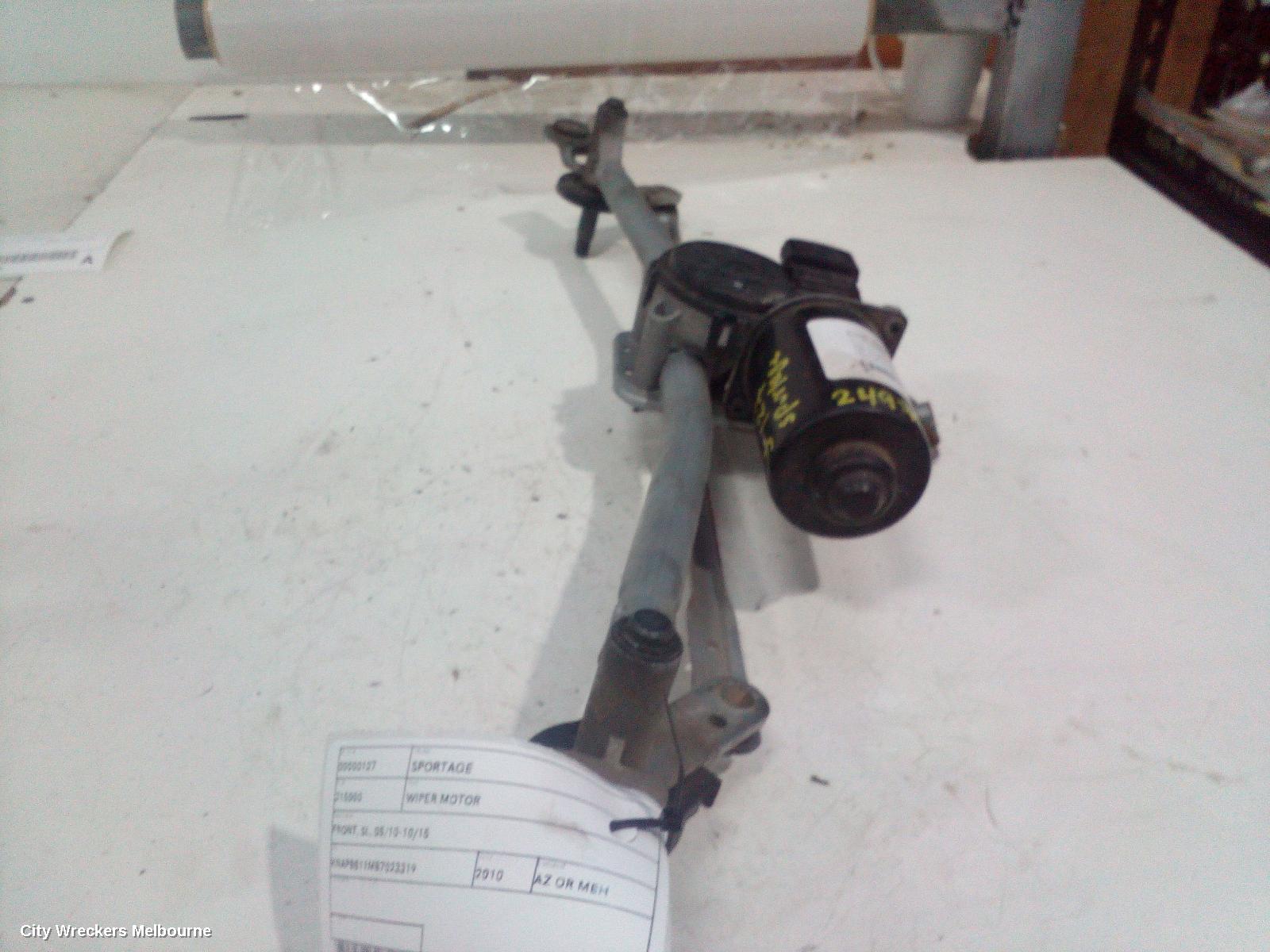 KIA SPORTAGE WIPER MOTOR, FRONT, SL, 05/2010 - 10/2015 - Image 2