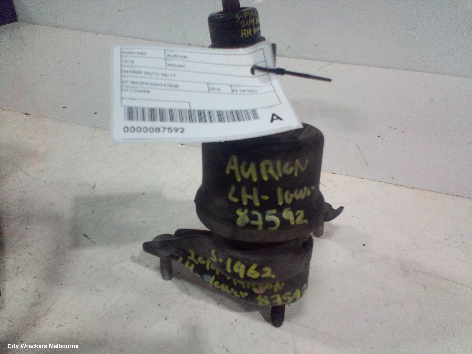 TOYOTA AURION MOUNT, GSV50R 04/2012 - 08/2017 - Image 1