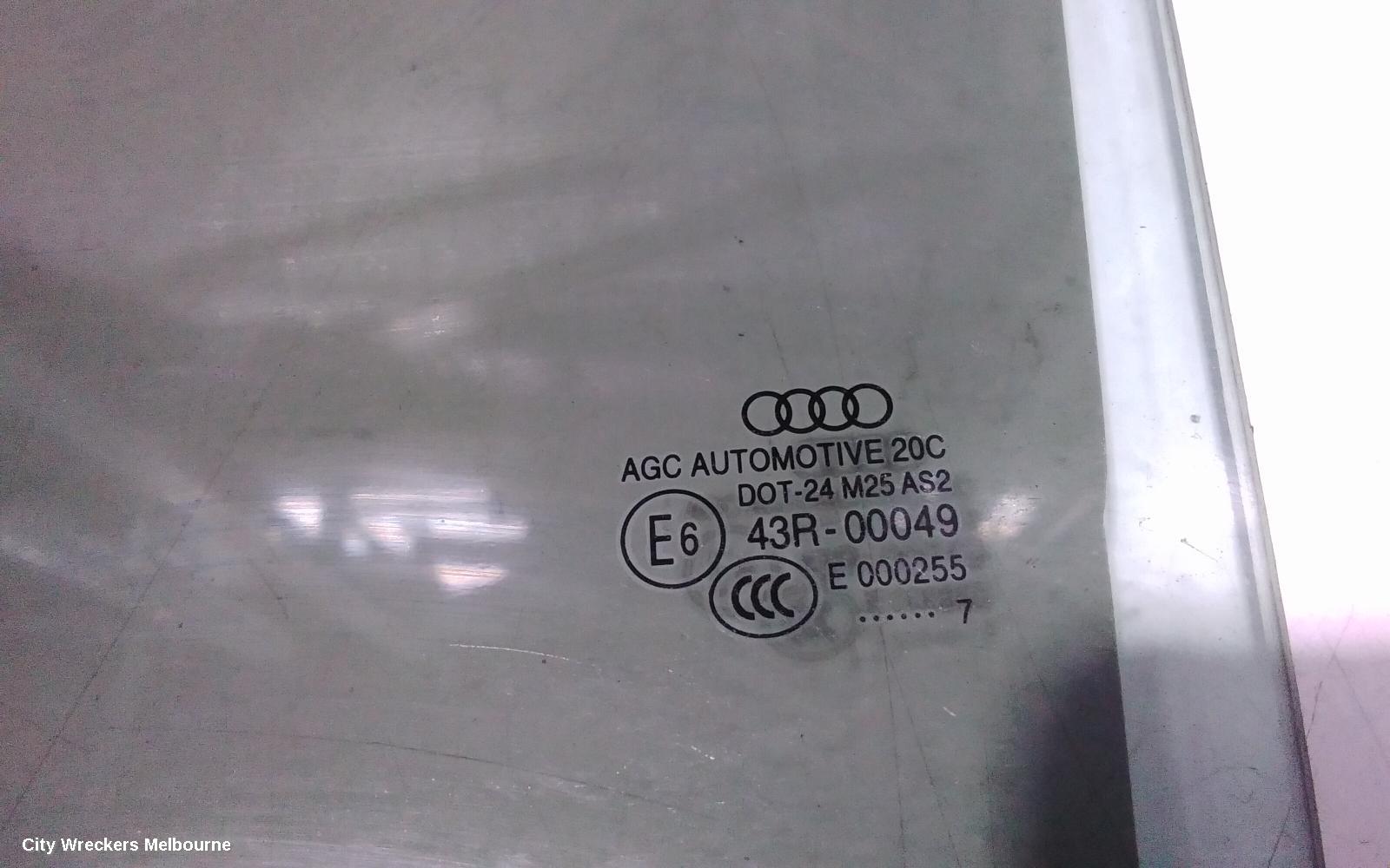 AUDI Q7 LEFT REAR DOOR WINDOW, 4M, 07/2015 ONWARDS - Image 2