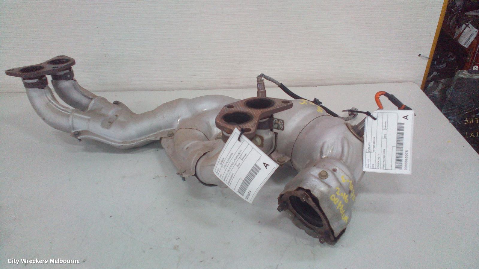 SUBARU OUTBACK CATALYTIC CONVERTER, MANIFOLD-CAT TYPE, 2.5, PETROL, 6TH GEN, 08/2014 - 12/2020 - Image 3