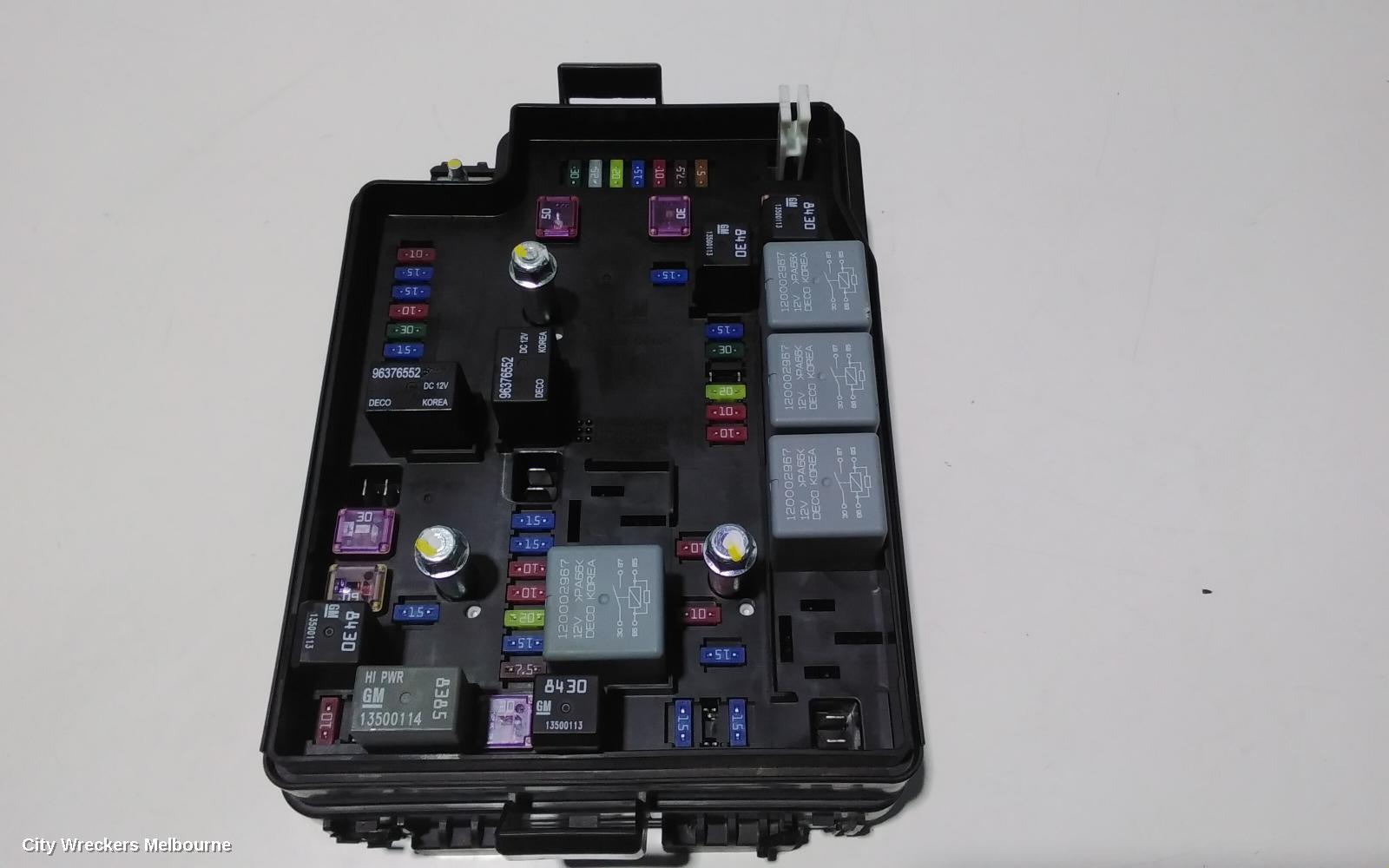 HOLDEN COLORADO FUSE BOX, ENGINE BAY, RG, 01/2012 - 12/2020 - Image 2