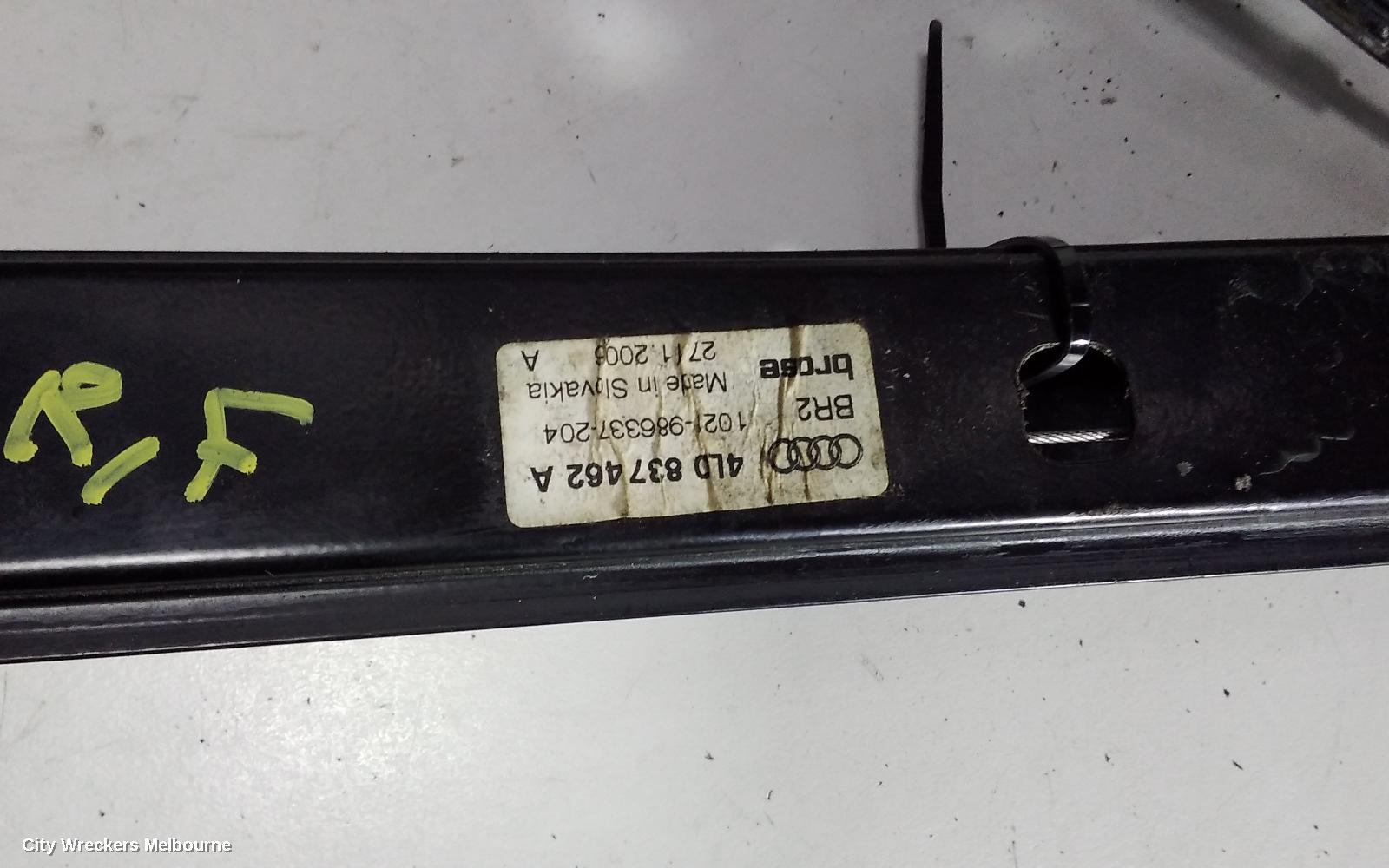 AUDI Q7 RIGHT FRONT WINDOW REG/MOTOR, 4L, 09/2006 - 08/2015 - Image 3