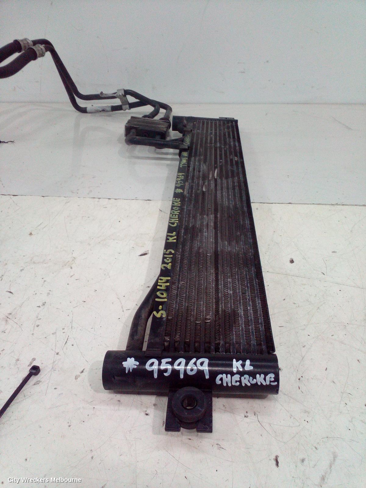 JEEP CHEROKEE COOLER, TRANSMISSION OIL COOLER, 2.4, PETROL, KL, 02/2014 - 12/2019 - Image 2