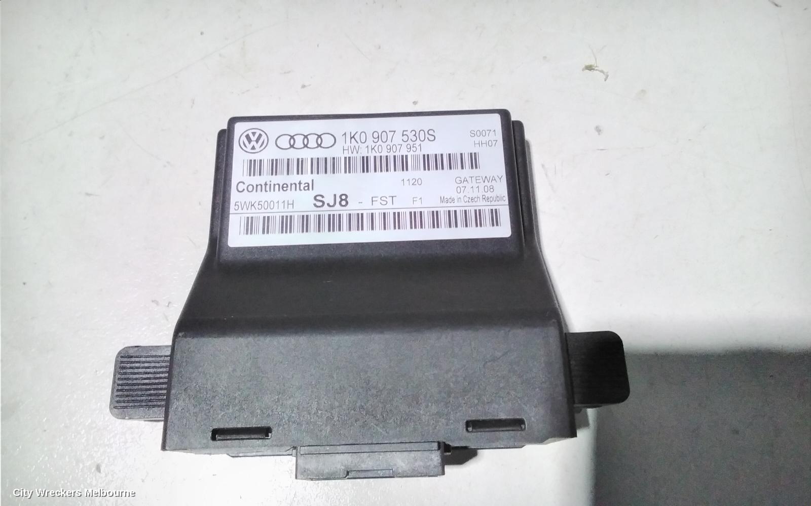 VOLKSWAGEN GOLF, GEN 6, 10/2008 - 12/2015, GATEWAY MODULE 1K0 907 530S: 82693 - Image 2