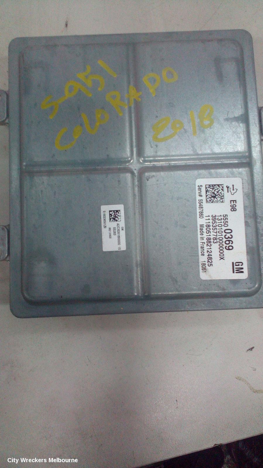 HOLDEN COLORADO ECU, ENGINE ECU, 2.8, DIESEL, P/N 395357783, ECU ONLY, RG, 01/2012 ONWARDS - Image 3