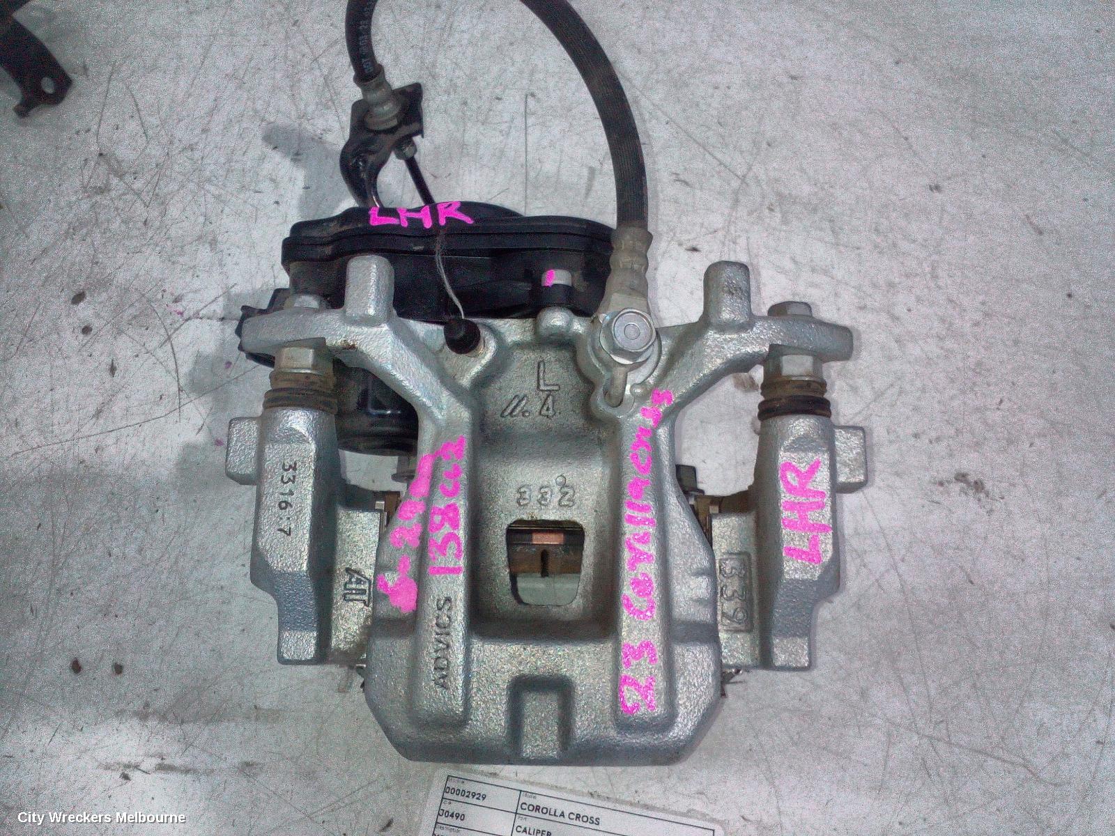 TOYOTA COROLLA CROSS CALIPER, XG10, LH REAR, 01/2022 ONWARDS - Image 2