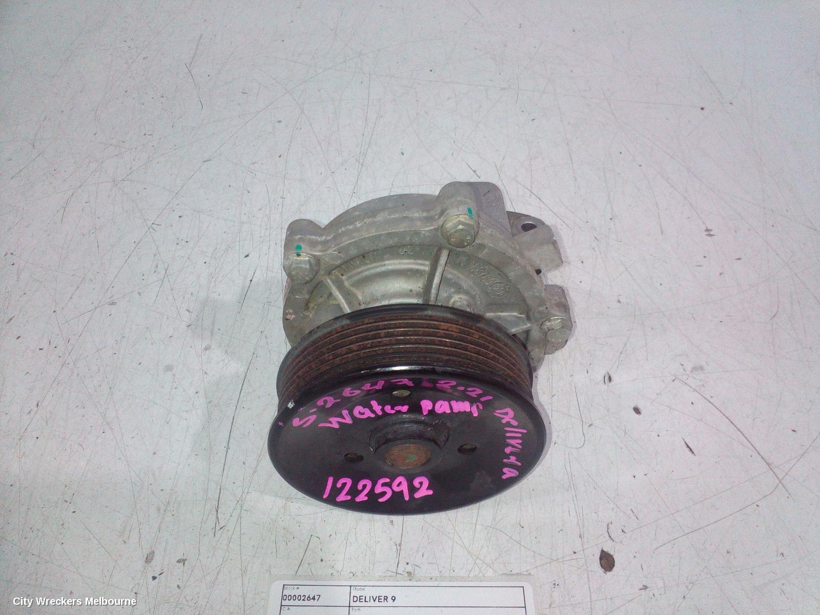 LDV DELIVER 9 WATER PUMP, WATER PUMP (ON ENGINE), 07/2020 ONWARDS - Image 2