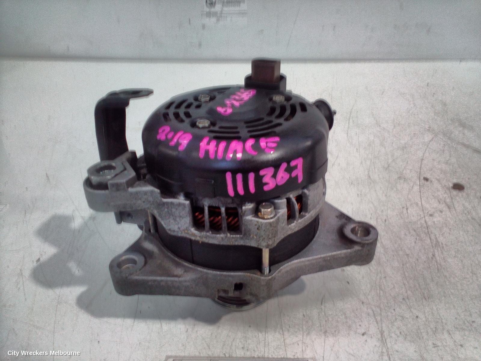 TOYOTA HIACE ALTERNATOR, DIESEL, 2.8, 1GD-FTV, 100 AMP, 300 SERIES, 04/2019 ONWARDS - Image 3