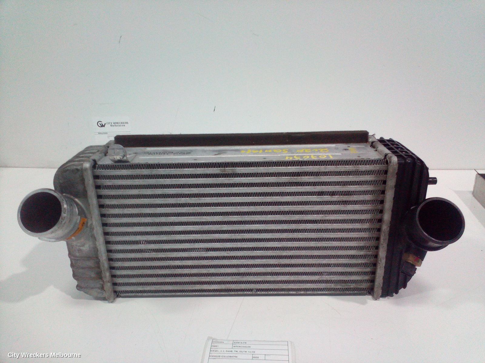 HYUNDAI SANTA FE INTERCOOLER, DIESEL, 2.2, D4HB, TM, 03/2018 - 12/2020 - Image 2