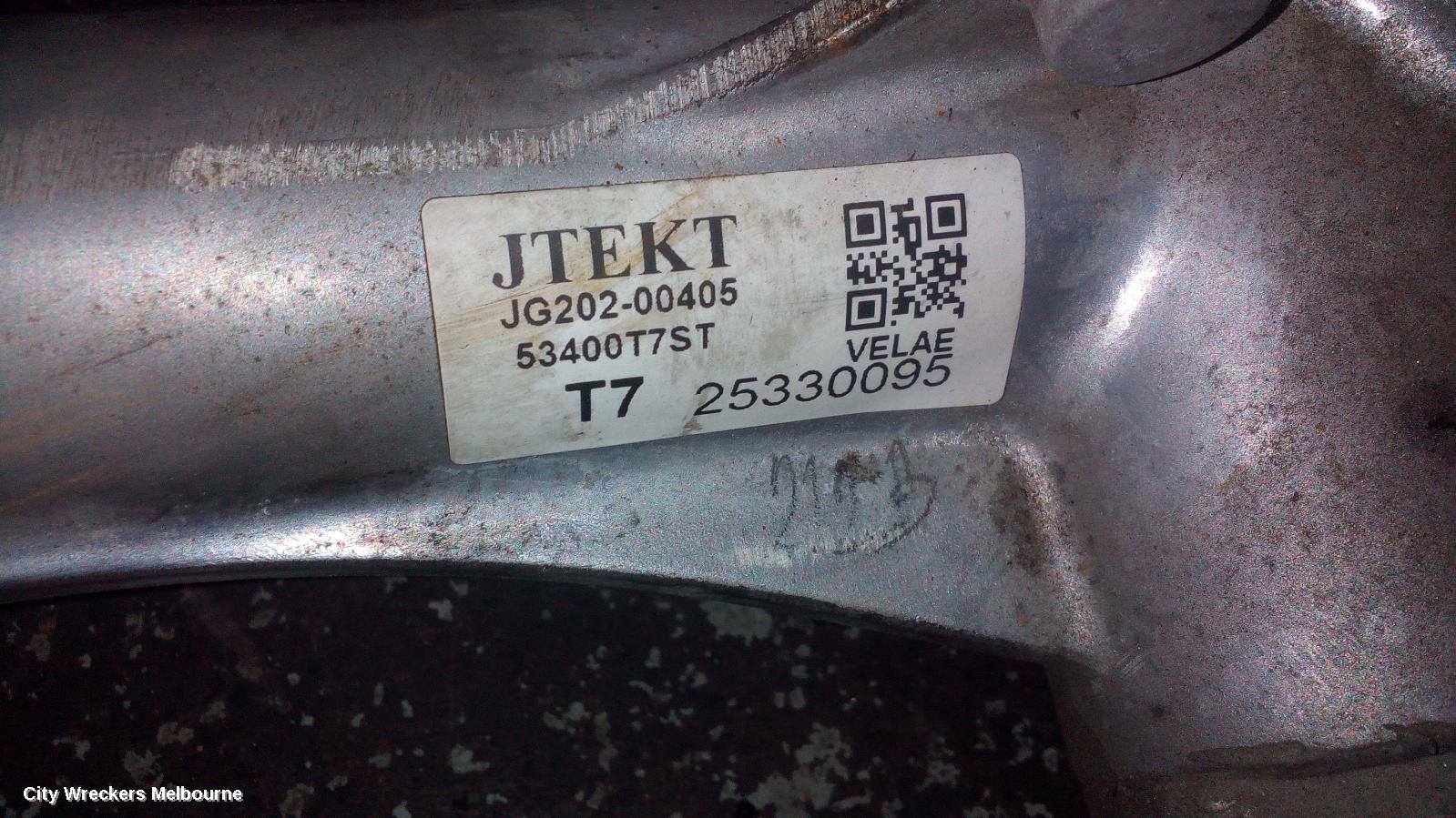 HONDA HRV STEERING BOX/RACK, RU, 12/2014 - 10/2021 - Image 2