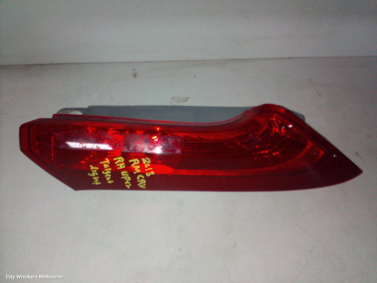 HONDA CRV RIGHT TAILLIGHT, RM, UPPER, PETROL TYPE, 11/2012 - 10/2014 - Image 1