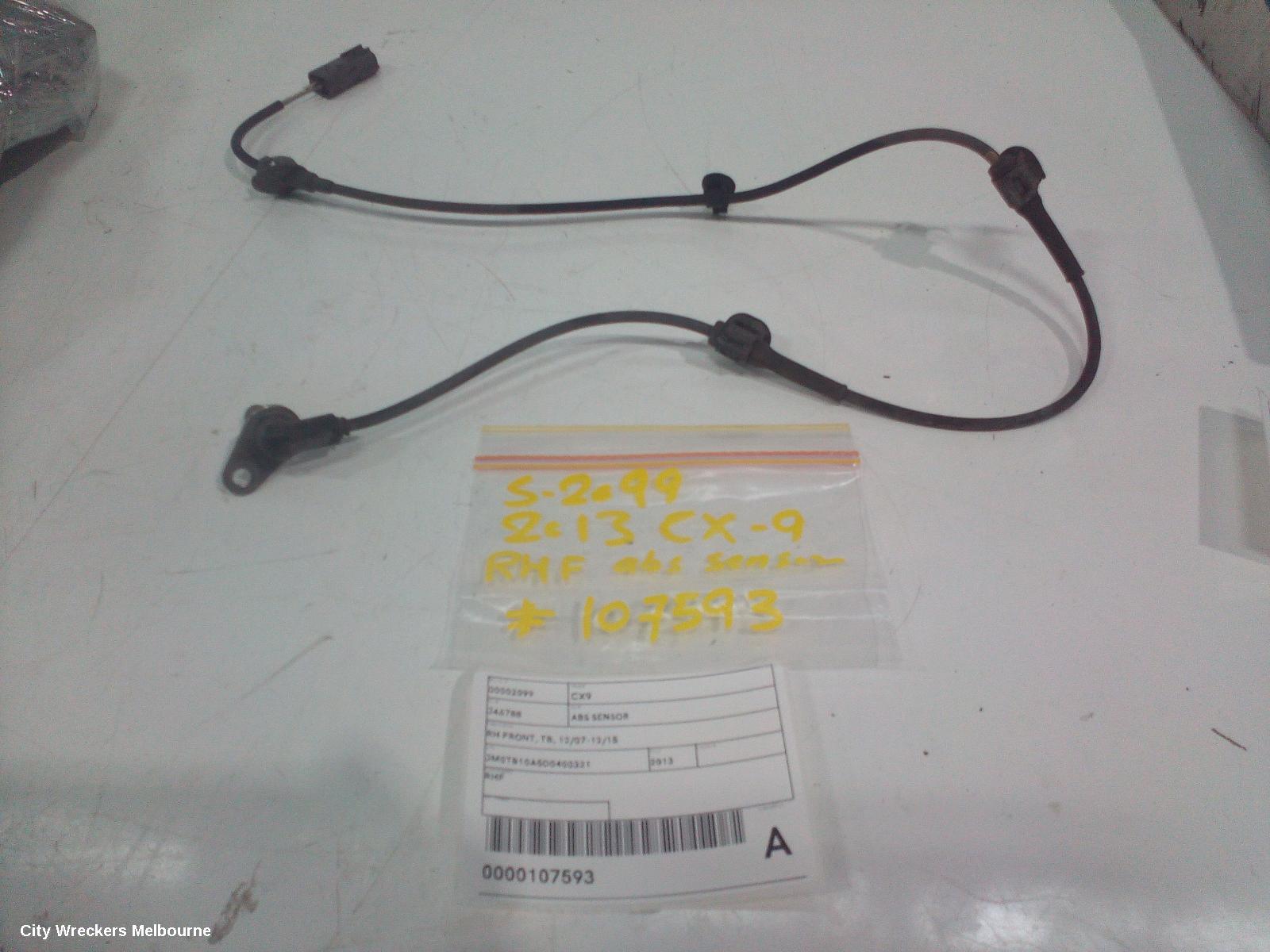 MAZDA CX9 ABS SENSOR, RH FRONT, TB, 12/2007 - 12/2015 - Image 2