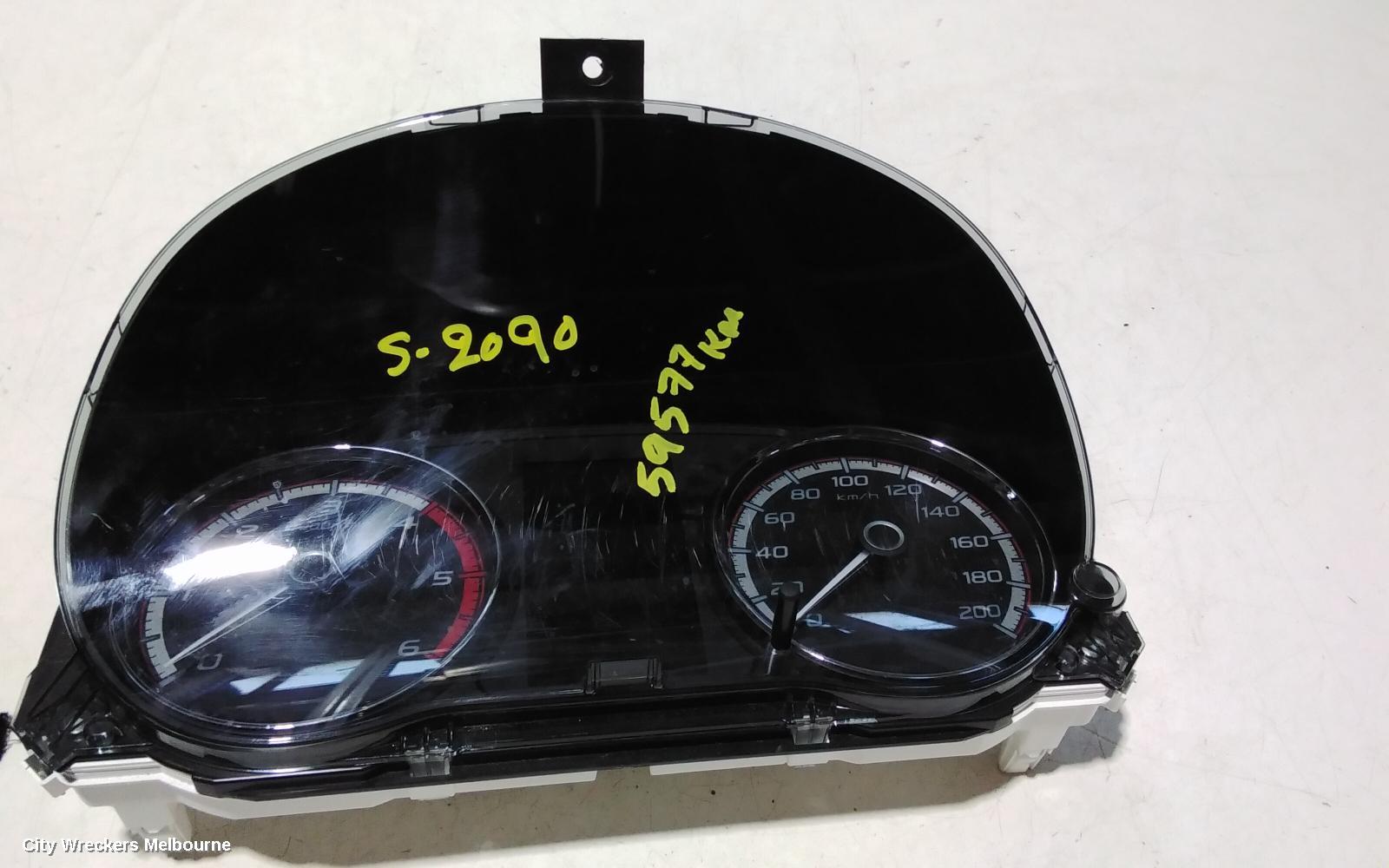 MITSUBISHI TRITON INSTRUMENT CLUSTER, MR, DIESEL, 4WD, AUTO/MANUAL, 2.7IN DISPLAY TYPE, 11/2018 - 10/2023 - Image 1