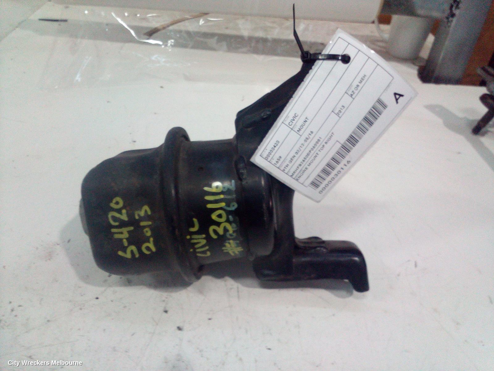 HONDA CIVIC MOUNT, 9TH GEN 02/2012 - 05/2016 - Image 2