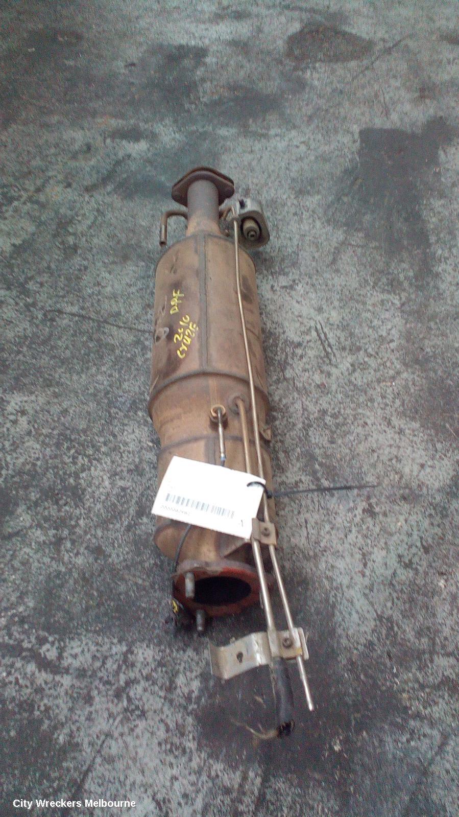HOLDEN CRUZE PARTICULATE FILTER/DPF, 2.0, DIESEL, JG, 03/2009 - 02/2011 - Image 1