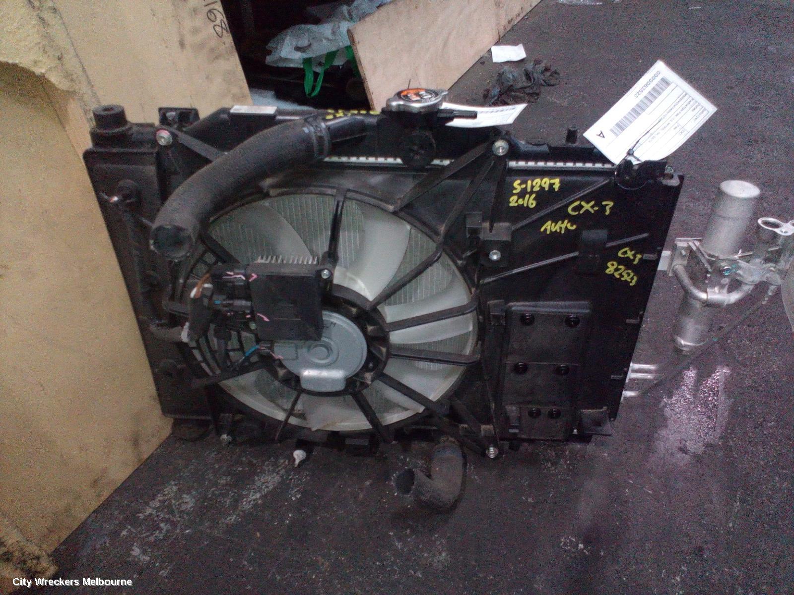 MAZDA CX3 RADIATOR, AUTO, 2.0, PETROL, DK, 03/2015 ONWARDS - Image 3