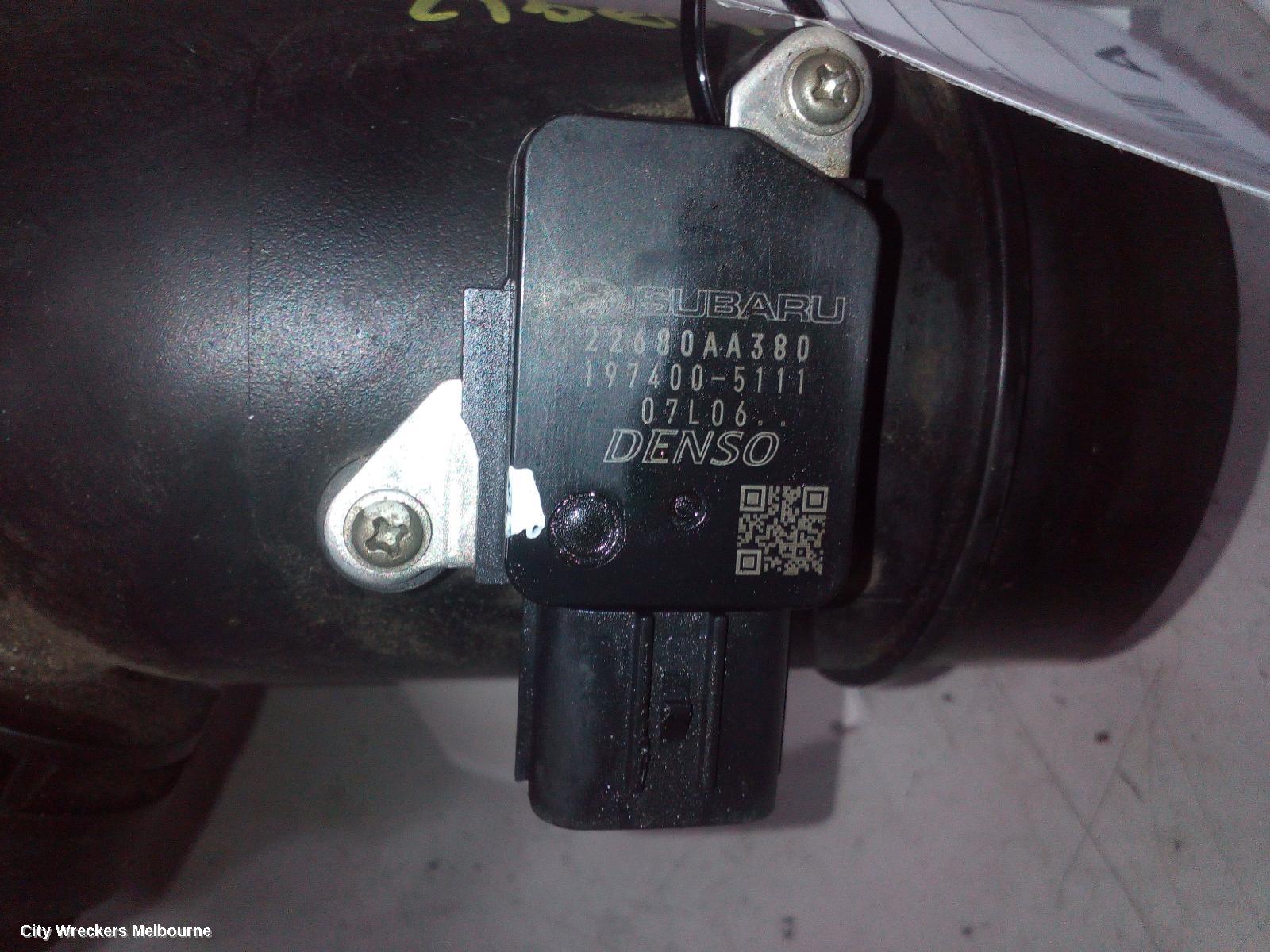 SUBARU LIBERTY AIR FLOW METER, 2.5, EJ25/FB25, PETROL, 5TH GEN, 07/2009 - 11/2014 - Image 1