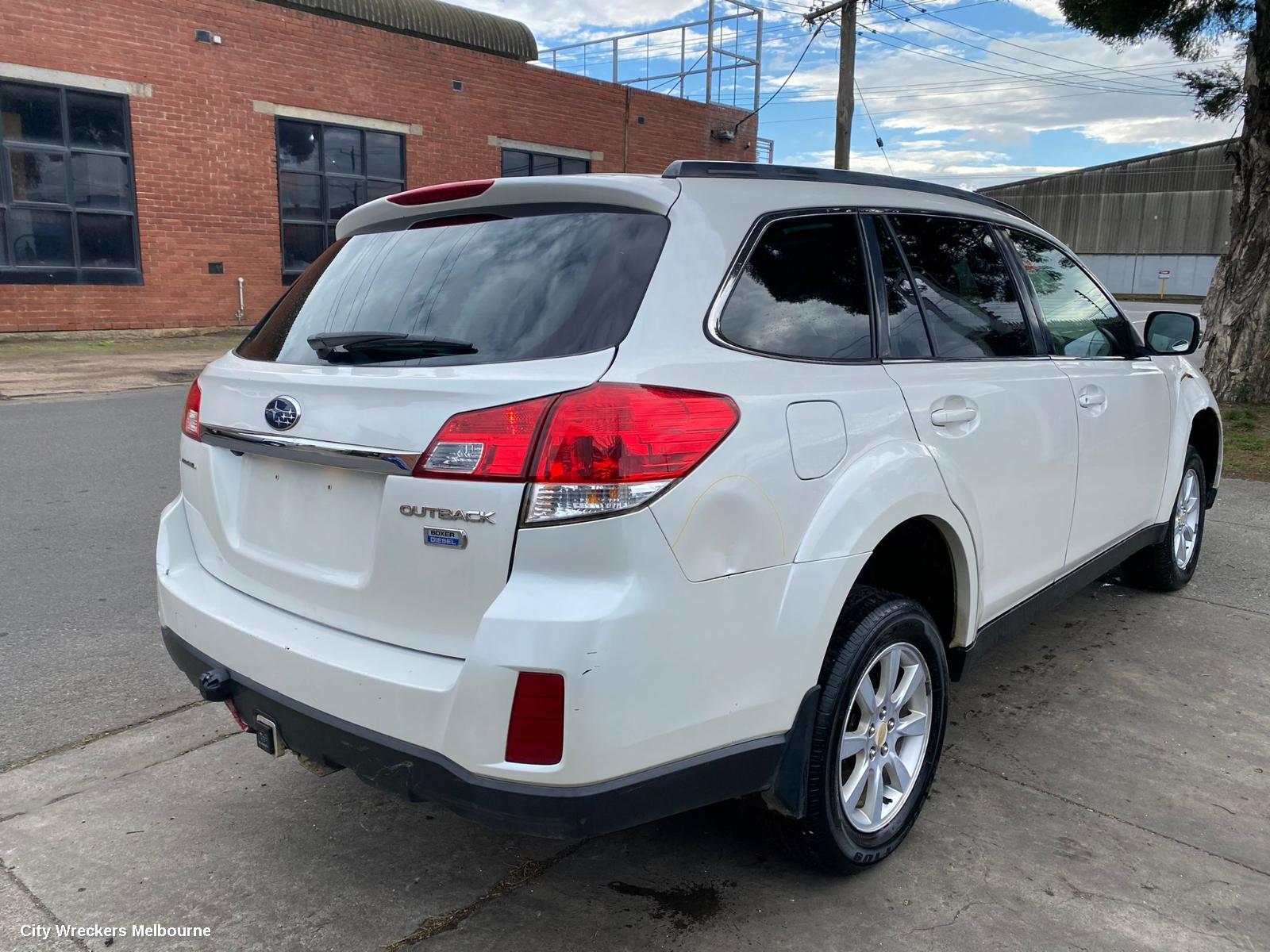 SUBARU OUTBACK COMPLETE VEHICLE, 5TH GEN, WAGON, 09/2009 - 11/2014 - Image 3