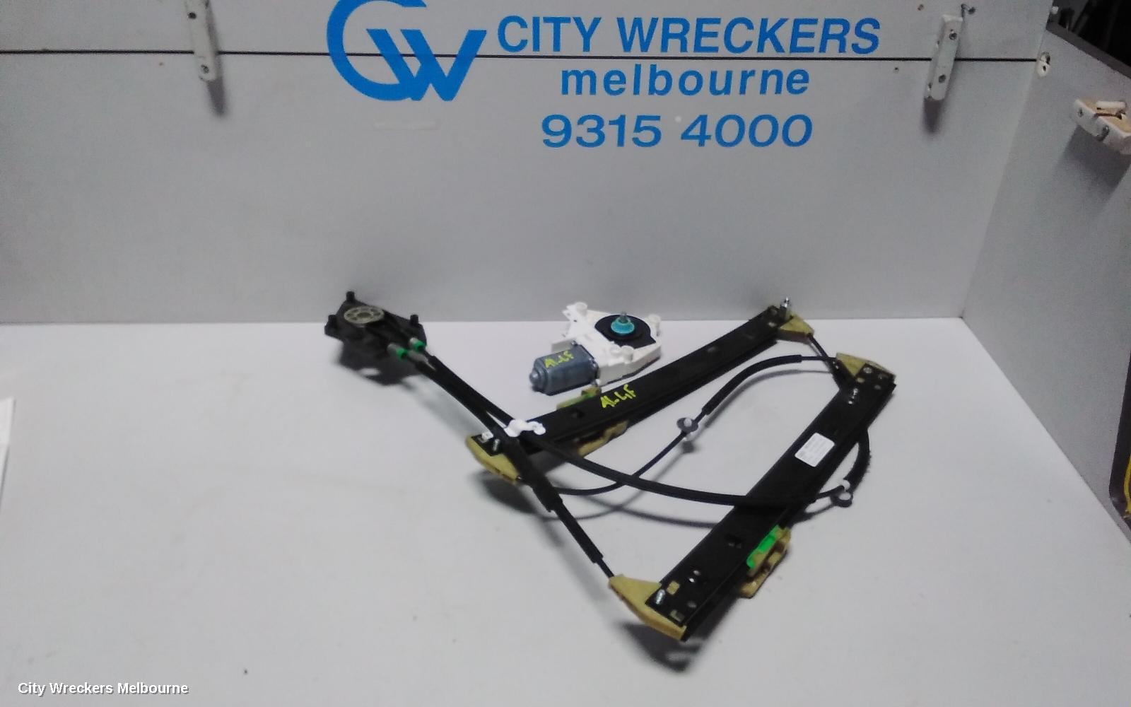 AUDI A1 LEFT FRONT WINDOW REG/MOTOR, 8X, POWER, 5DR HATCH, 03/2012 - 10/2018 - Image 1