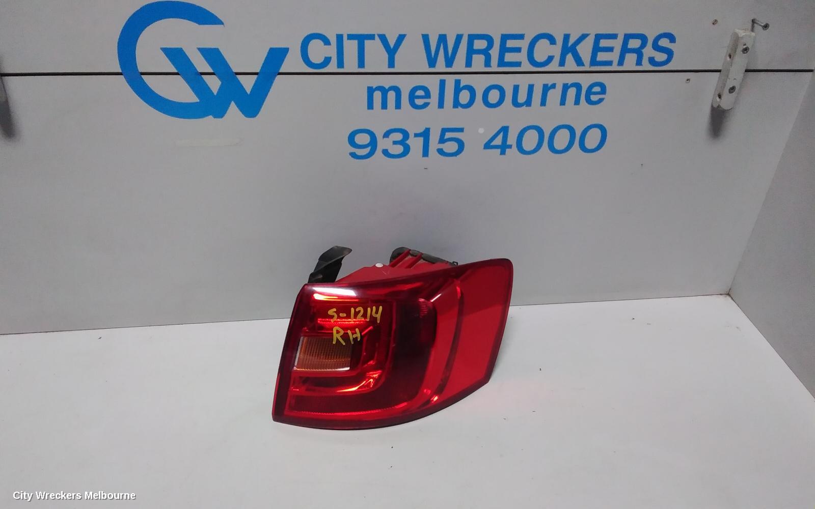 VOLKSWAGEN JETTA RIGHT TAILLIGHT, 1B, 02/2011 - 10/2014 - Image 1