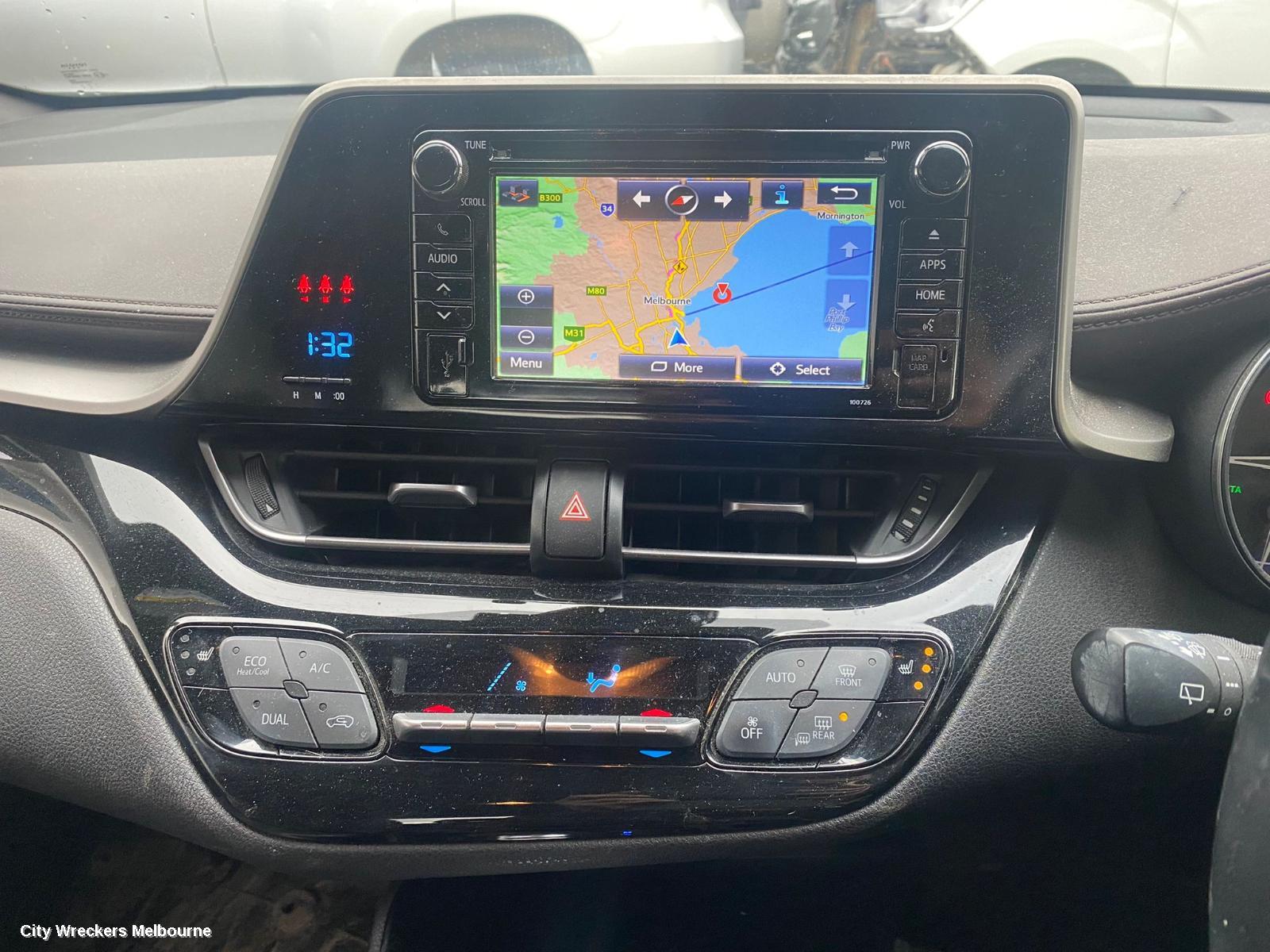 TOYOTA C-HR RADIO/CD/DVD/SAT/TV, TOUCH DISPLAY UNIT, GEN 1, 12/2016 - 09/2019 - Image 2