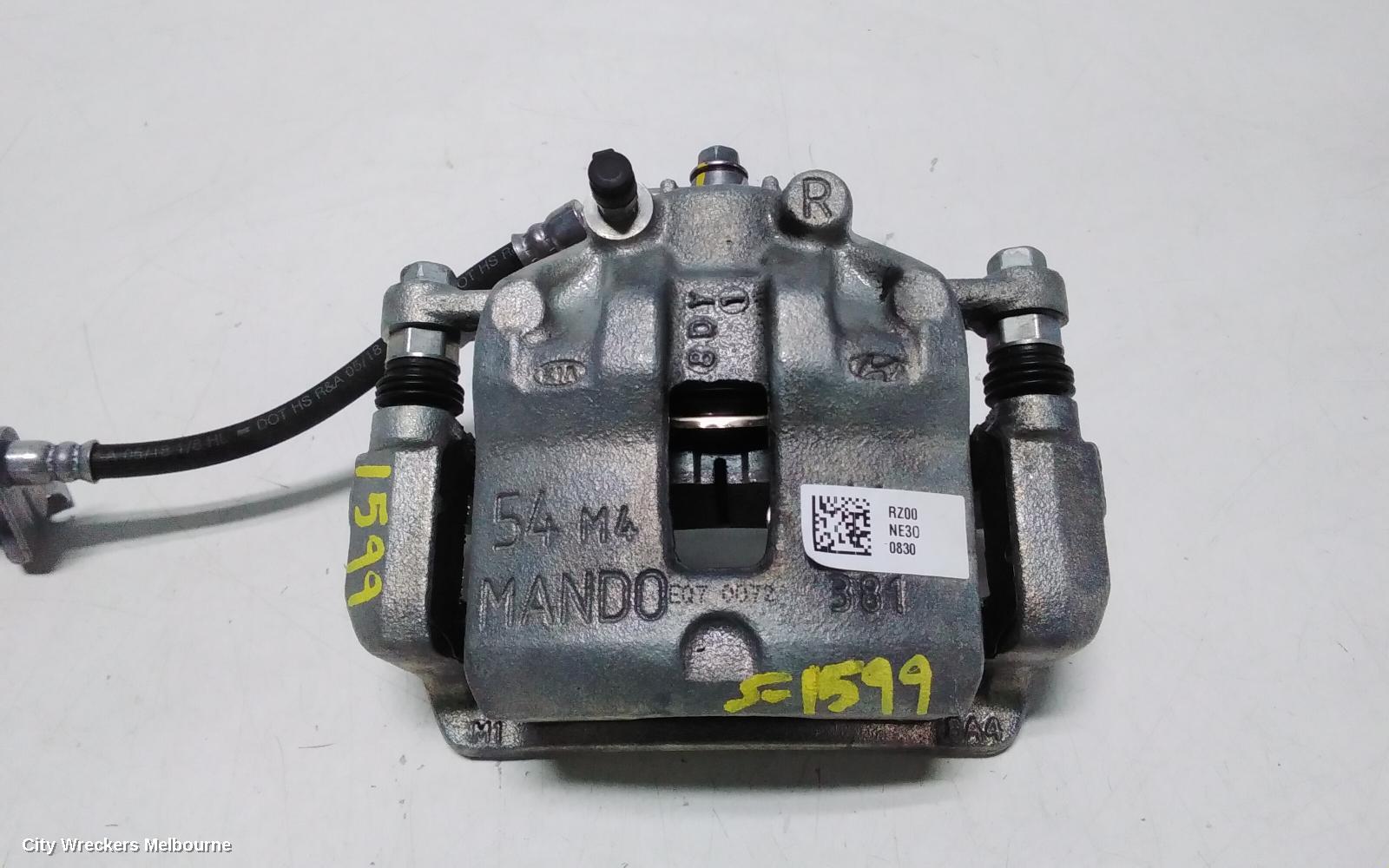 KIA RIO CALIPER, RH FRONT, 256 MM, YB, 12/2016 - 06/2023 - Image 2