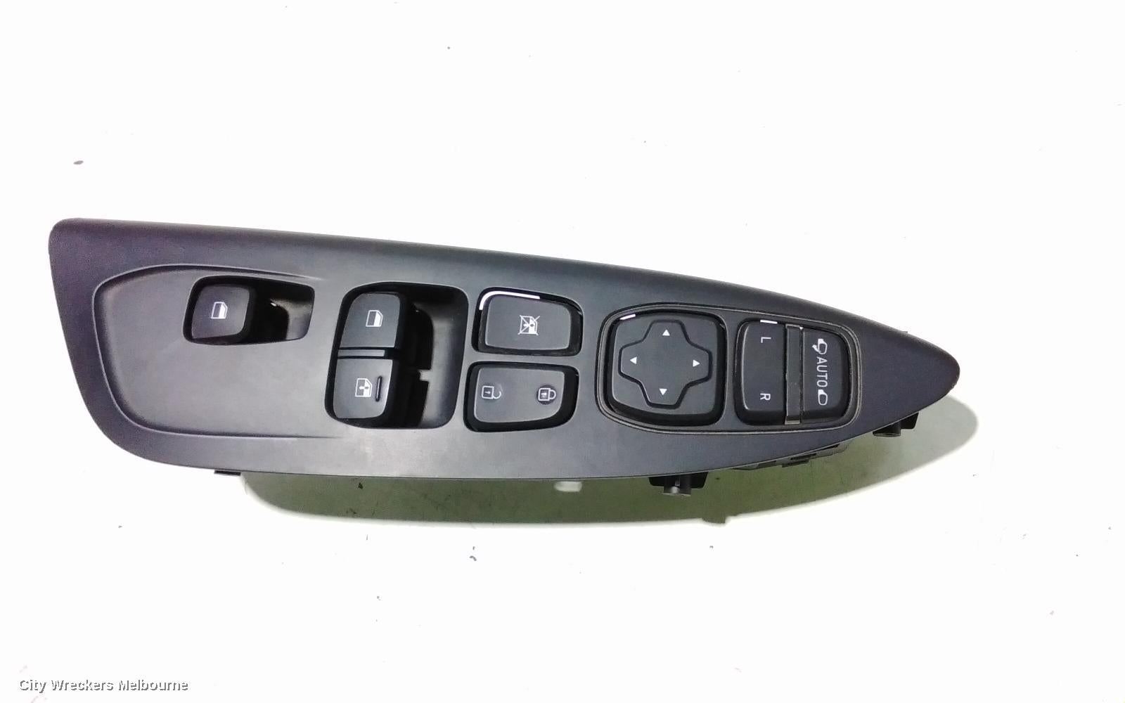HYUNDAI VELOSTER PWR DR WIND SWITCH, RH FRONT (MASTER SWITCH), JS, 06/2019 - 07/2021 - Image 3