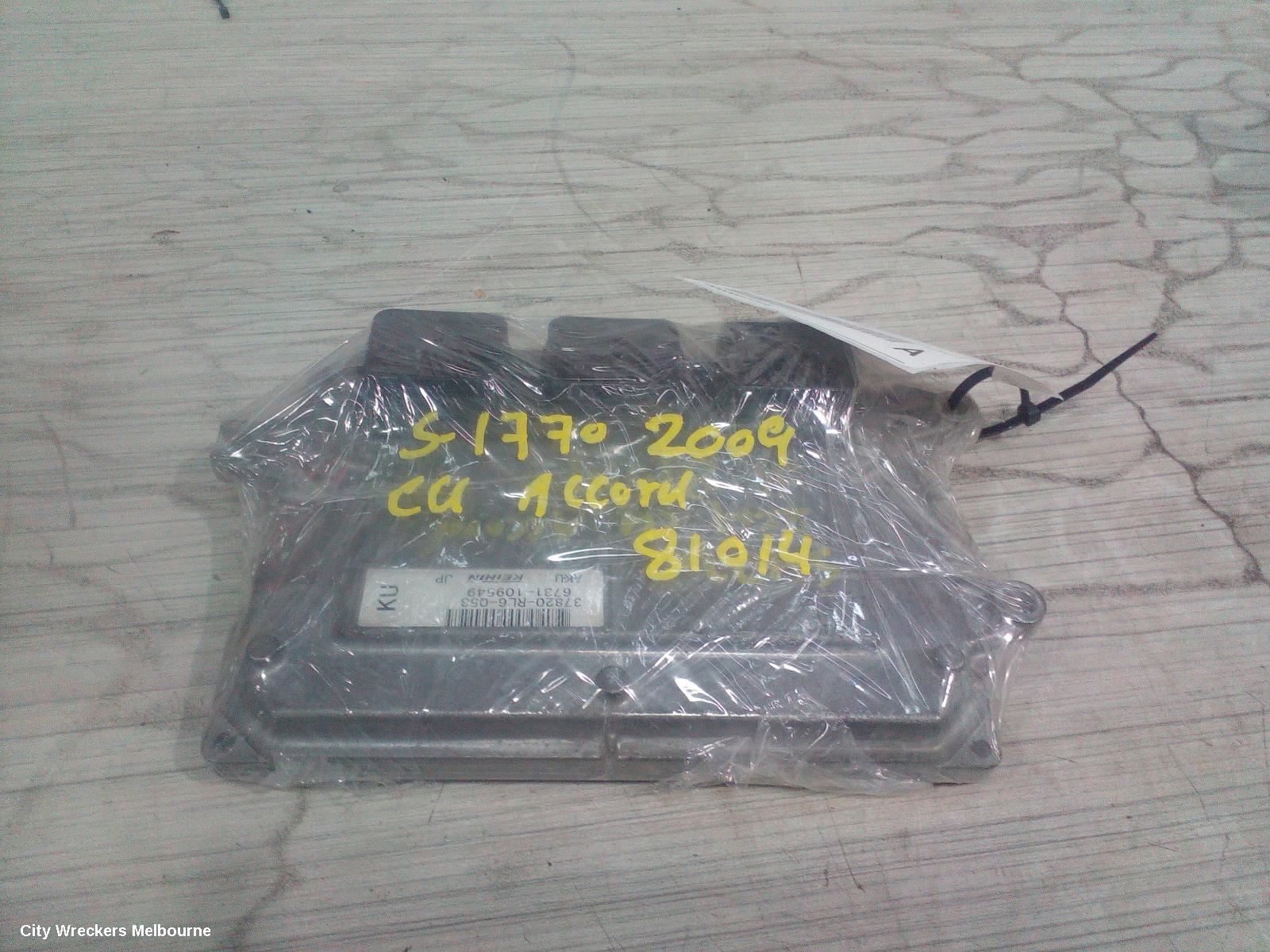 HONDA ACCORD ECU, ENGINE ECU, 2.4 ENG, AUTO T/M, ECU ONLY, 8TH GEN, EURO (VIN JHMCU), 06/2008 - 06/2011 - Image 3