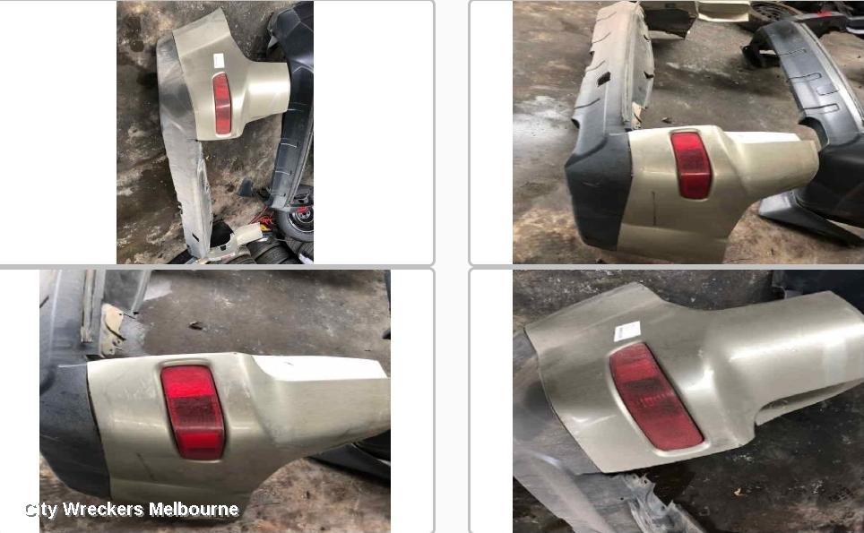 MITSUBISHI OUTLANDER REAR BUMPER, ZG, NON PARK SENSOR TYPE, 11/2006 - 09/2009 - Image 1
