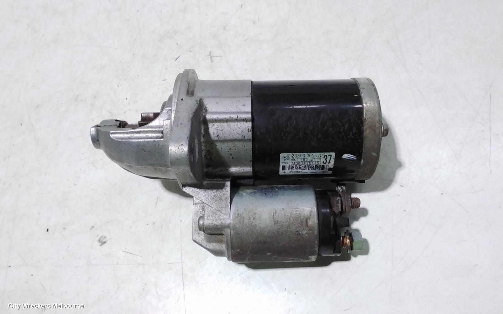 SUBARU OUTBACK STARTER, PETROL, EJ25, NON TURBO, AUTO, 4/6 SPEED, 2ND-5TH GEN, 09/1996 - 09/2012 - Image 3