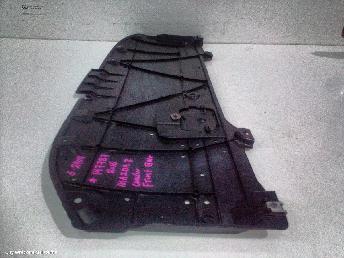 MAZDA 3, BN, 05/2016 - 02/2019, UNDER FRONT BUMPER SPLASH TRAY: 147787 - Image 3