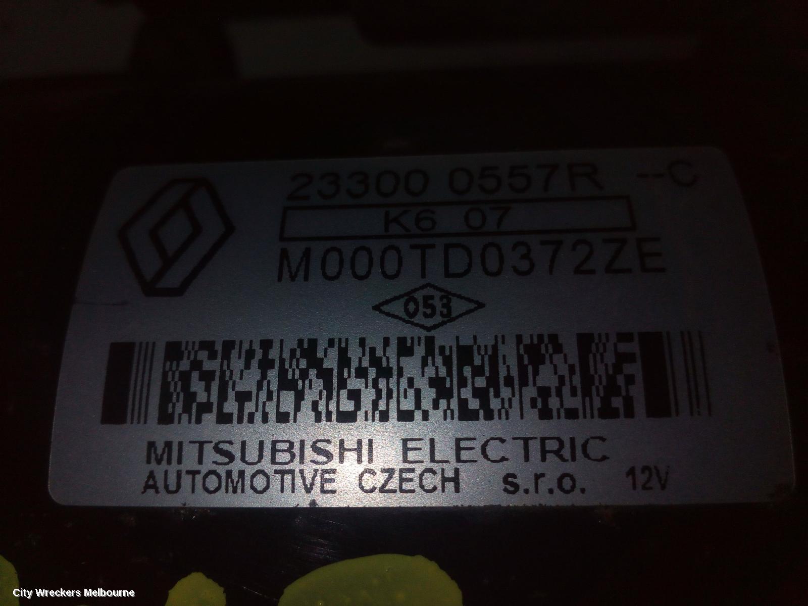 RENAULT MEGANE STARTER, PETROL, 1.2, BFB/LFF/KFB, 06/2016 - 02/2020 - Image 3