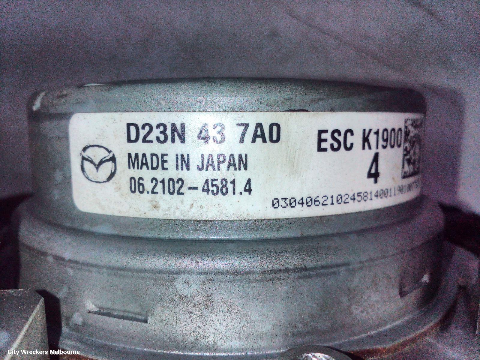 MAZDA 2 ABS PUMP/MODULATOR, DJ/DL, P/N D23N437A0, 09/2014 ONWARDS - Image 3