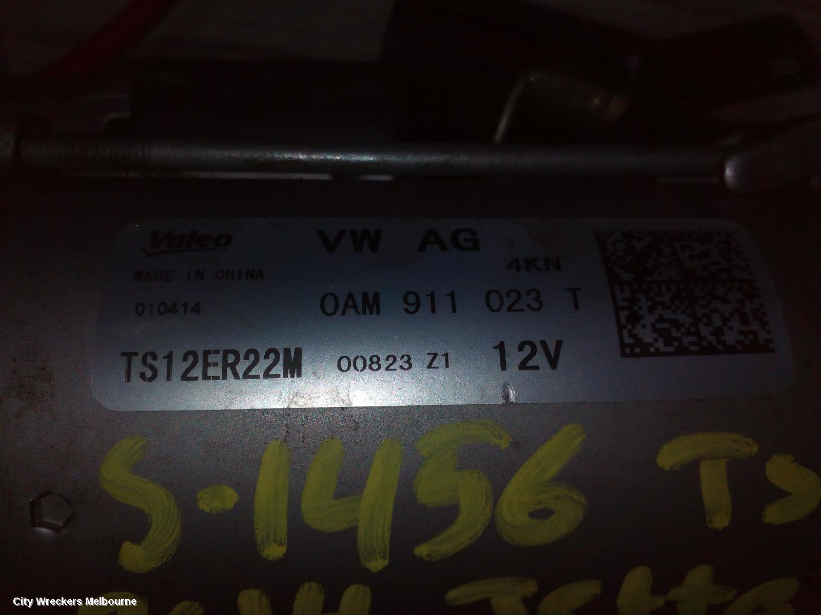 VOLKSWAGEN JETTA STARTER, PETROL, 1.4, CAVD/CTHD CODE, AUTO T/M, VALEO, 1B, 02/2011 - 12/2017 - Image 1