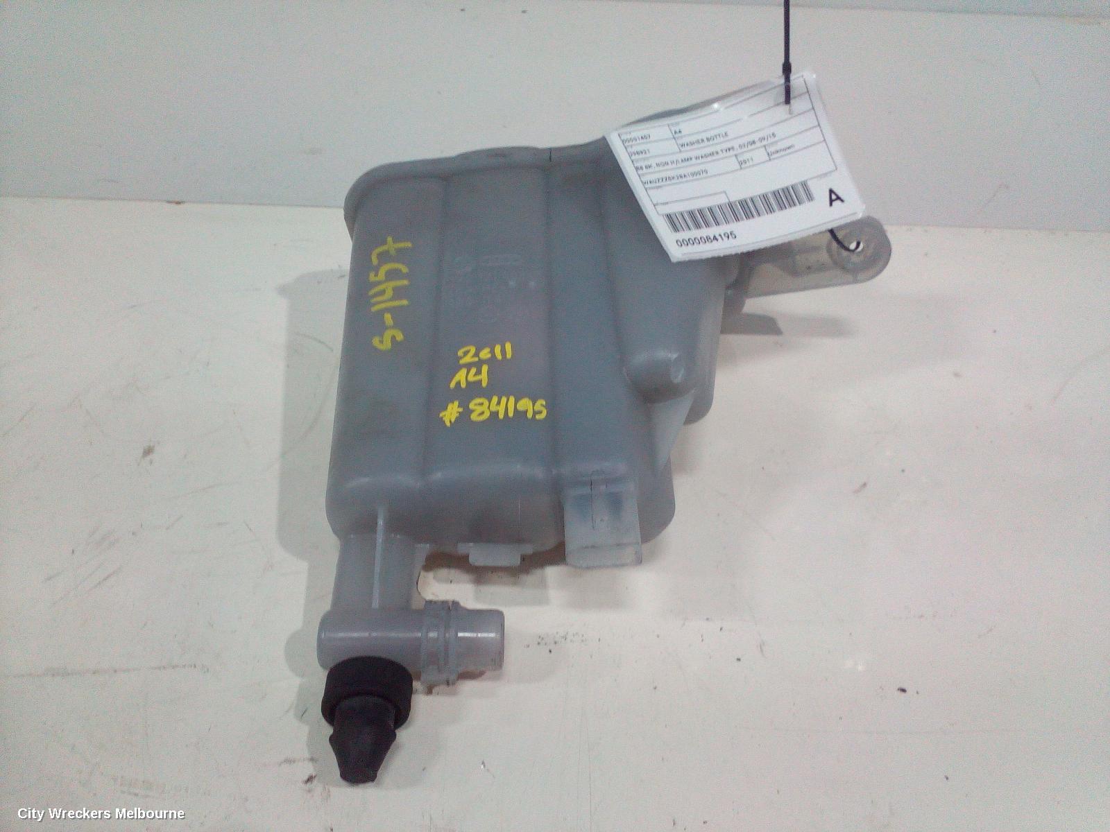 AUDI A4 WASHER BOTTLE, B8 8K, NON H/LAMP WASHER TYPE, 02/2008 - 09/2015 - Image 1