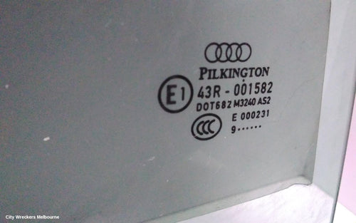 AUDI Q7 RIGHT REAR DOOR WINDOW, 4L, 09/2006 - 08/2015 - Image 2
