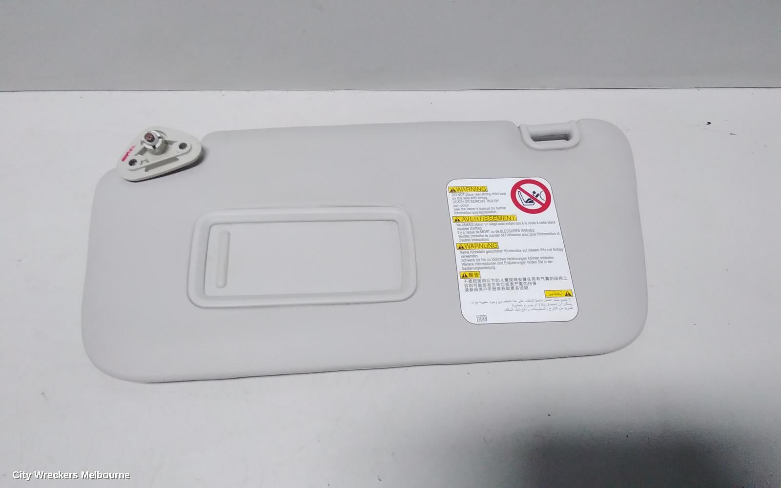 SUBARU FORESTER SUNVISOR, LH SIDE, CLOTH, 02/2008 - 12/2012 - Image 3