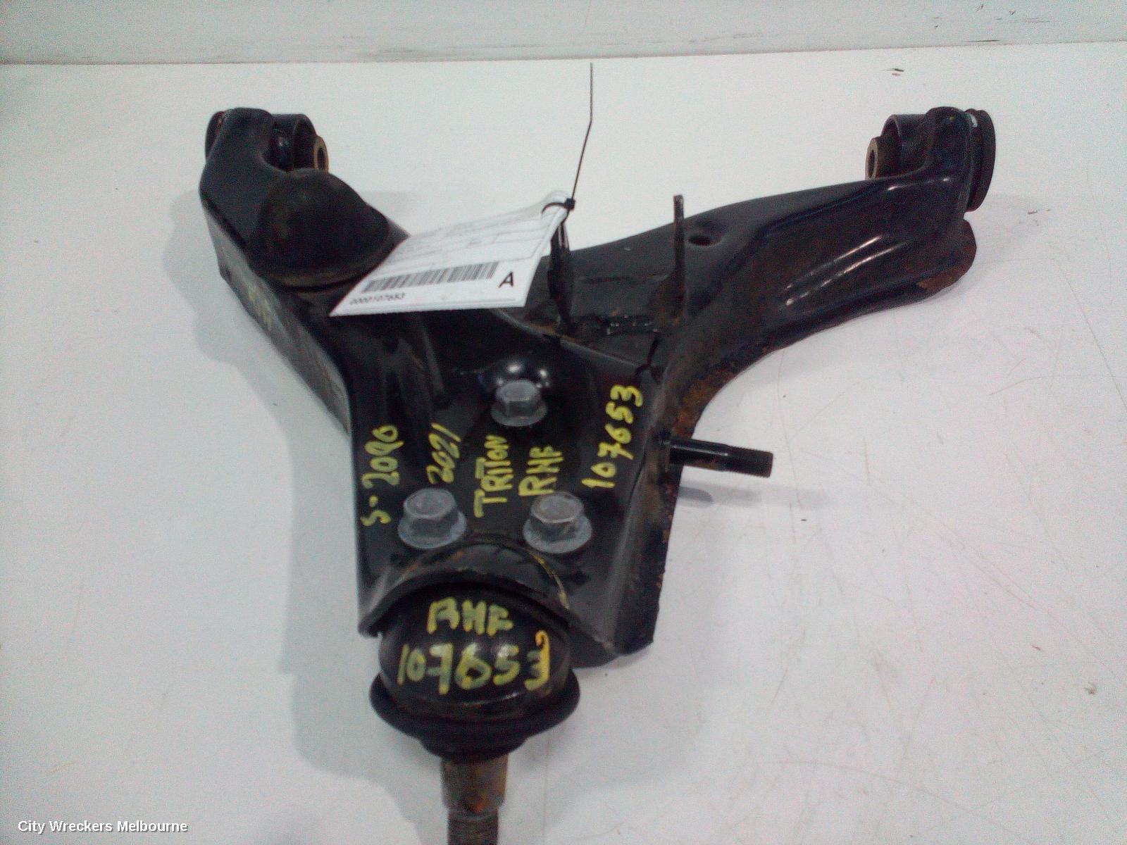 MITSUBISHI TRITON RIGHT FRONT LOWER CONTROL ARM, MQ-MR, 03/2015 - 10/2023 - Image 1