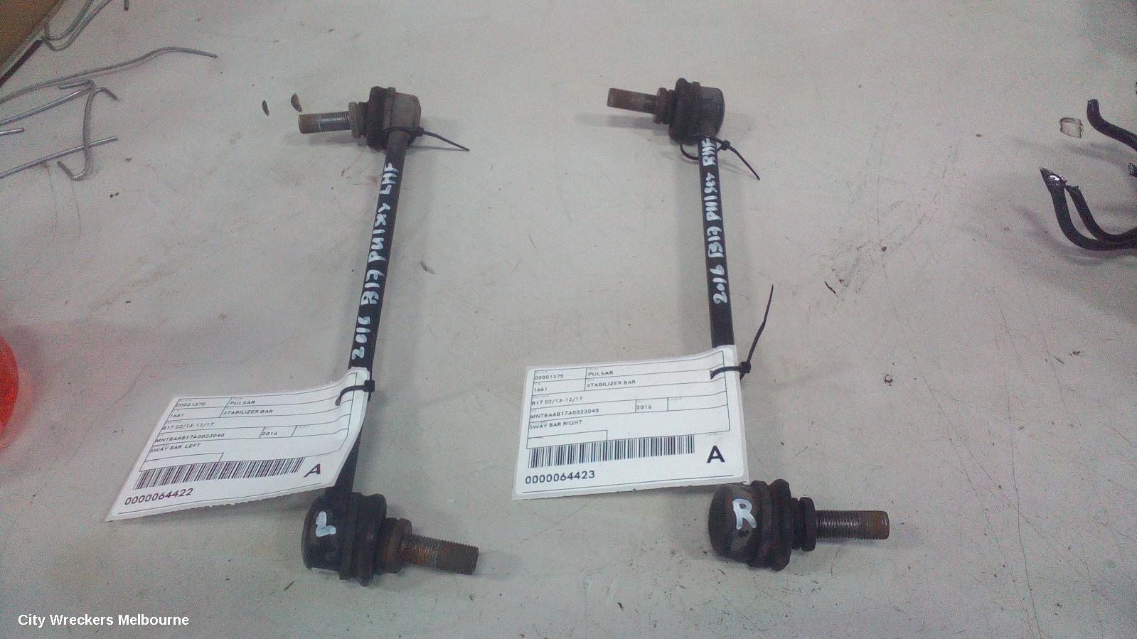 NISSAN PULSAR STABILISER BAR, B17 02/2013 - 12/2017 - Image 2