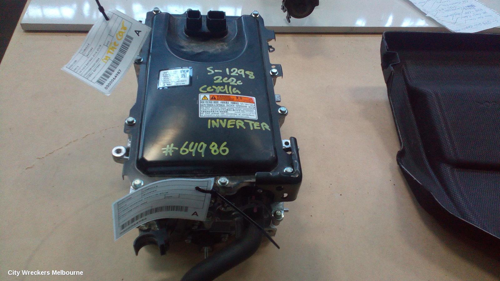 TOYOTA COROLLA INVERTER, HYBRID INVERTER, ZWE211R, 07/2018 ONWARDS - Image 2