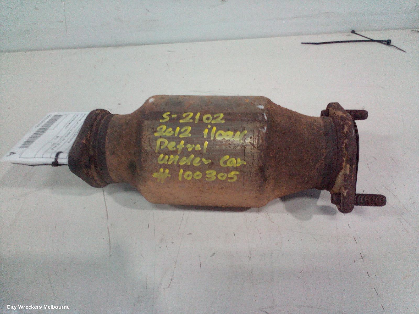 HYUNDAI ILOAD/IMAX CATALYTIC CONVERTER, UNDER CAR-CAT TYPE, 2.4, PETROL, TQ, 11/2007 - 05/2018 - Image 1