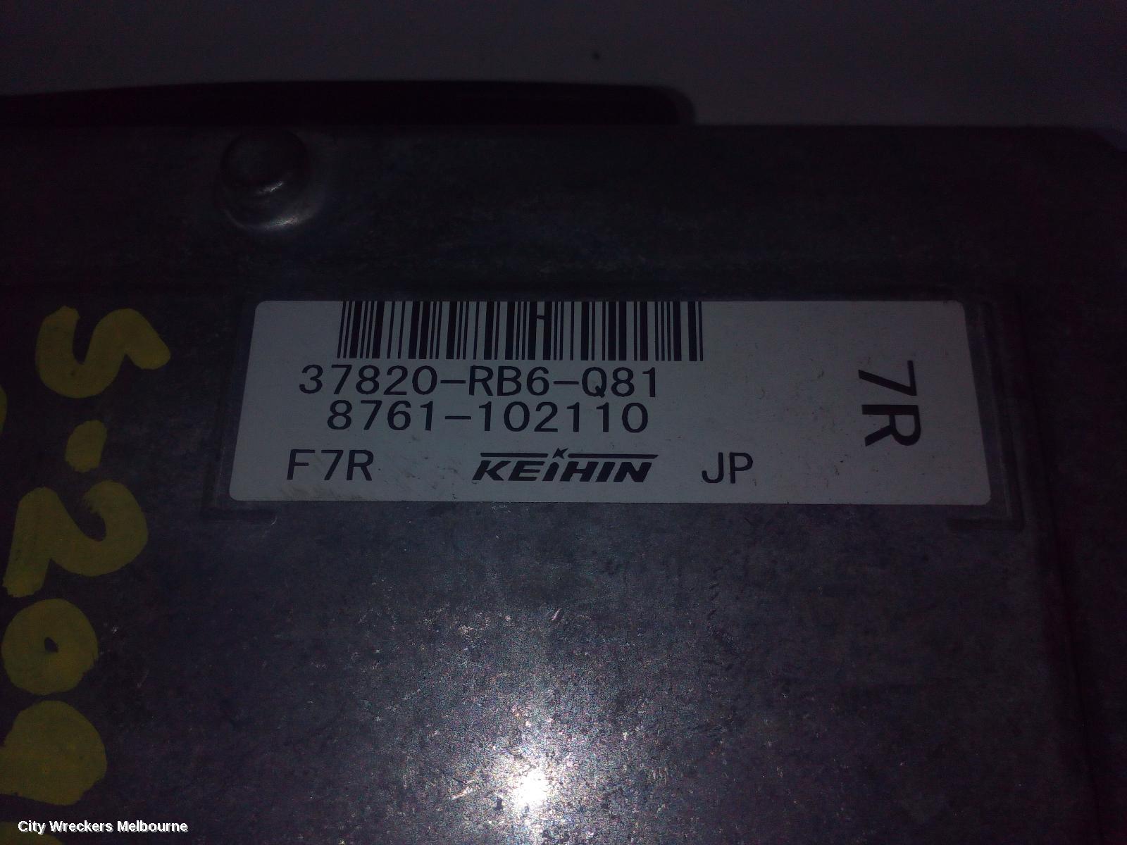 HONDA JAZZ ECU, ENGINE ECU, 1.3, AUTO T/M, ECU ONLY, GE, 08/2008 - 06/2014 - Image 3