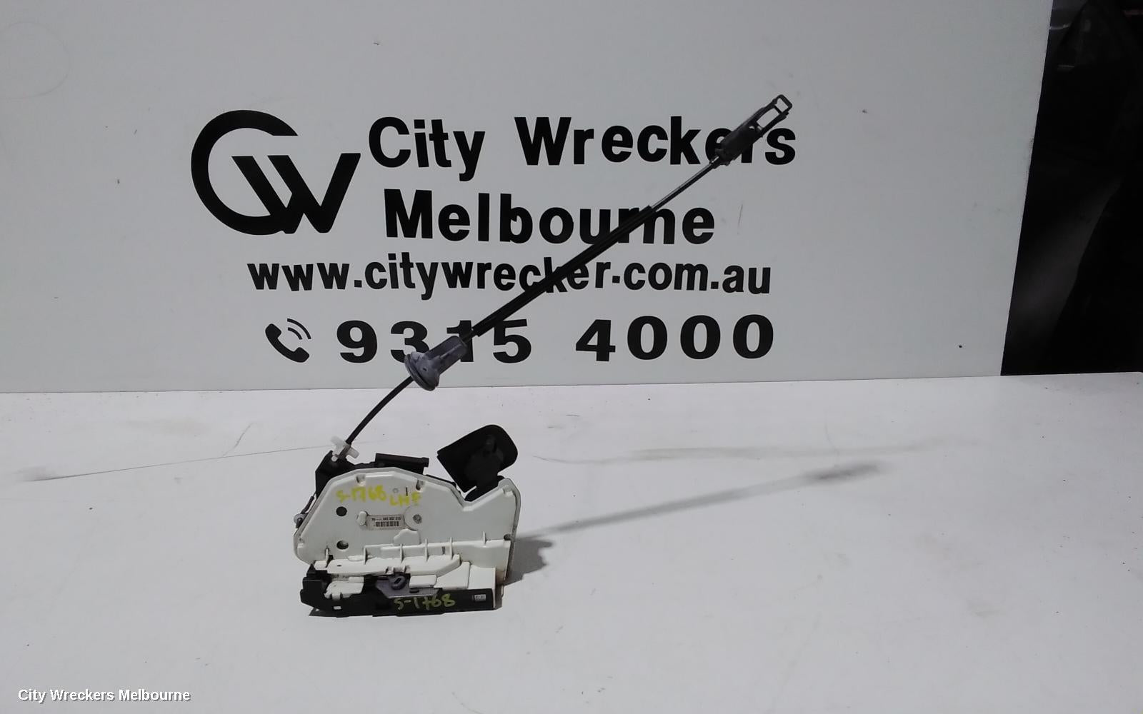 VOLKSWAGEN GOLF DOOR/BOOT/GATE LOCK, LEFT FRONT DOOR LOCK, GEN 6, HATCH/CABRIO, P/N 5K2837015, 10/2008 - 01/2016 - Image 1