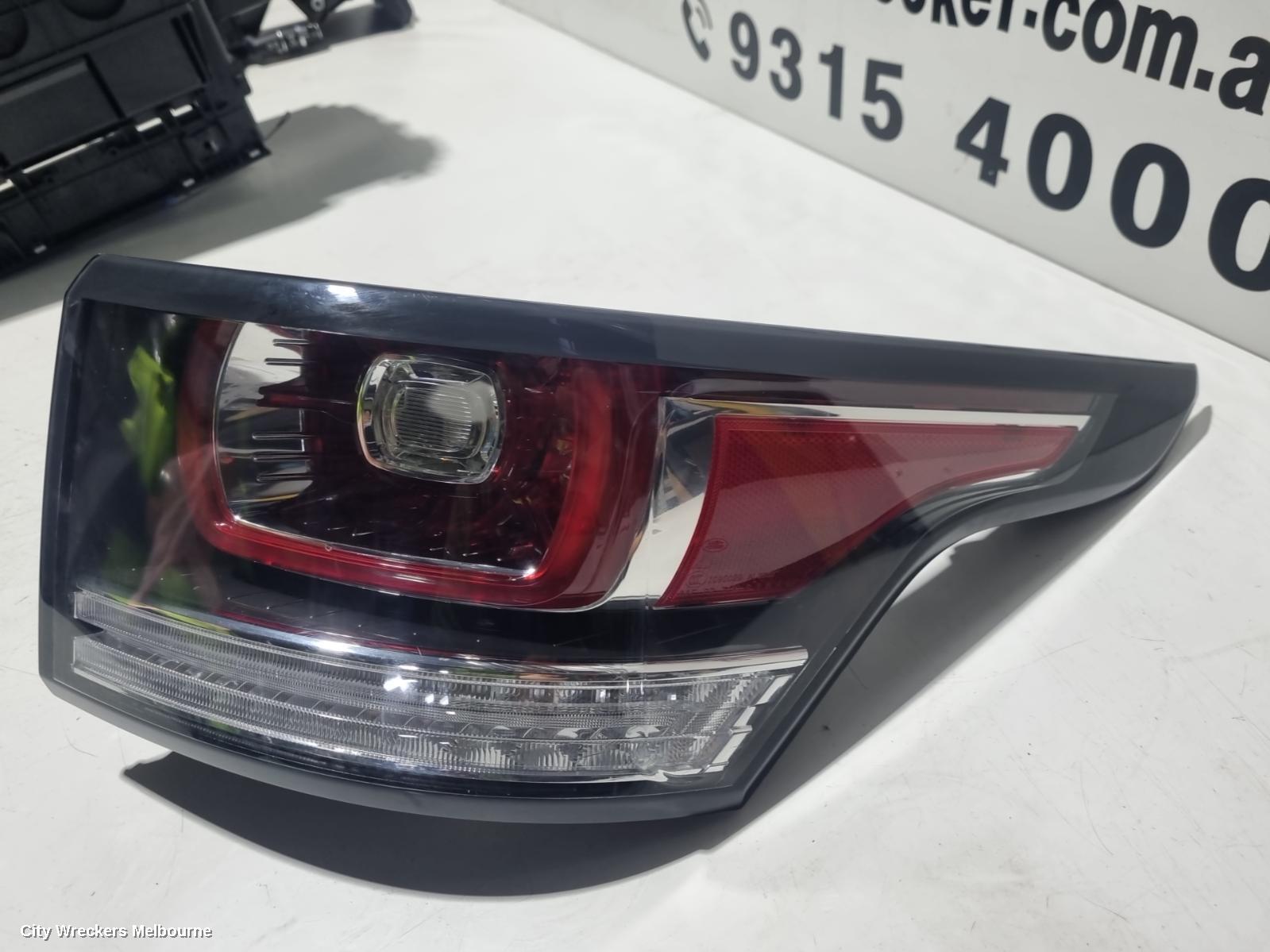 LAND ROVER RANGEROVER SPORT RIGHT TAILLIGHT, L494, CHROME AROUND SIDE MARKER, 06/2013 - 10/2017 - Image 2