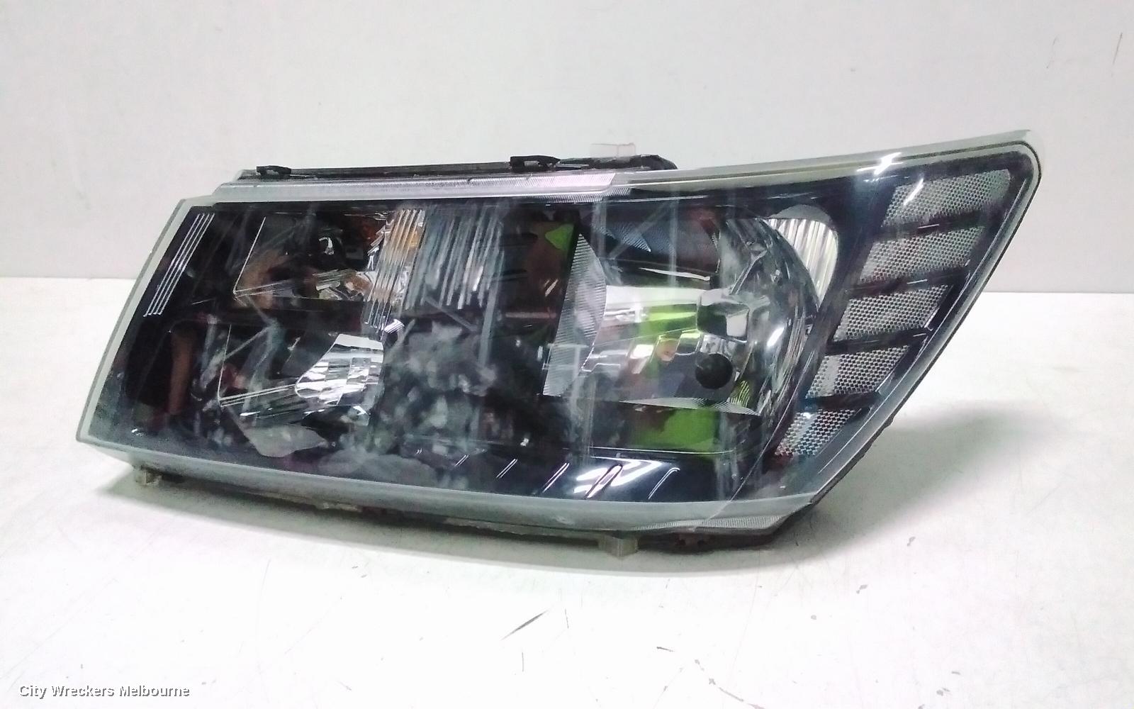 FIAT FREEMONT LEFT HEADLAMP, JC, BLACK INSERT, 04/2013 - 01/2017 - Image 2